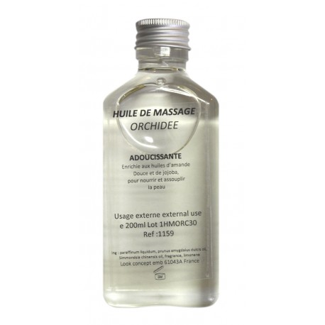 Huile de massage orchidee 200ml