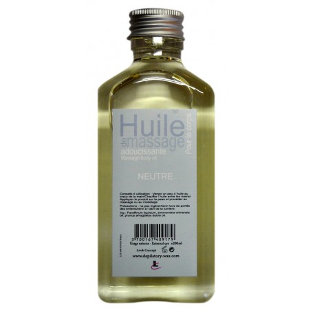 Huile de massage neutre 200ml