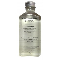 Huile de massage à la lavande 200ml