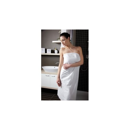 Drap de bain jetable blanc